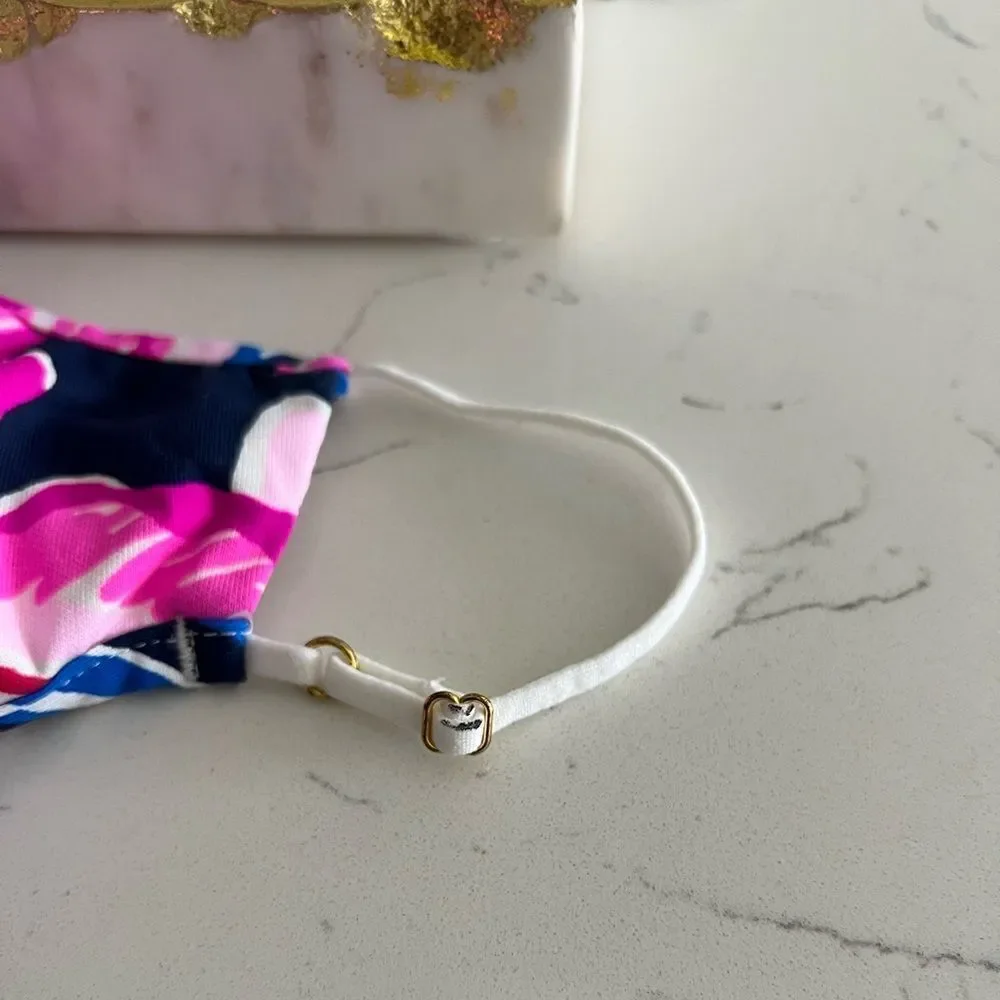 Lilly Pulitzer face mask and accessory bag bundle